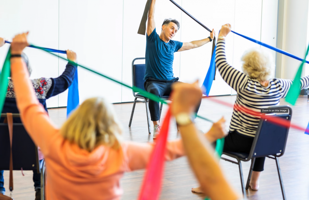 exercise in care home